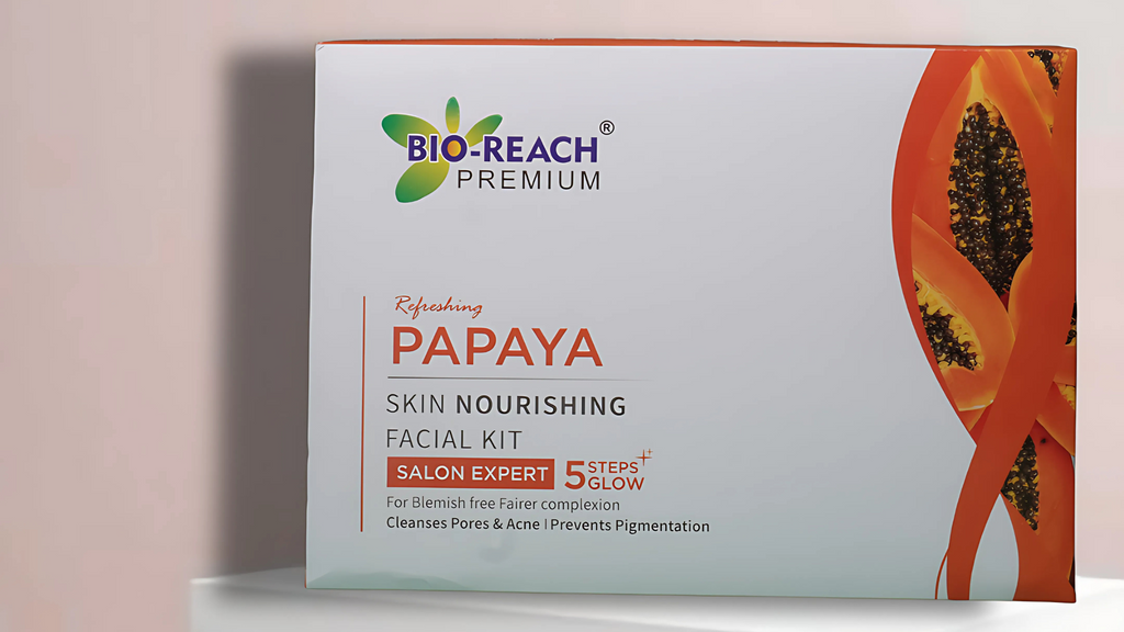 Bio Reach Papaya Flavor Skin Nourishing Facial Kit