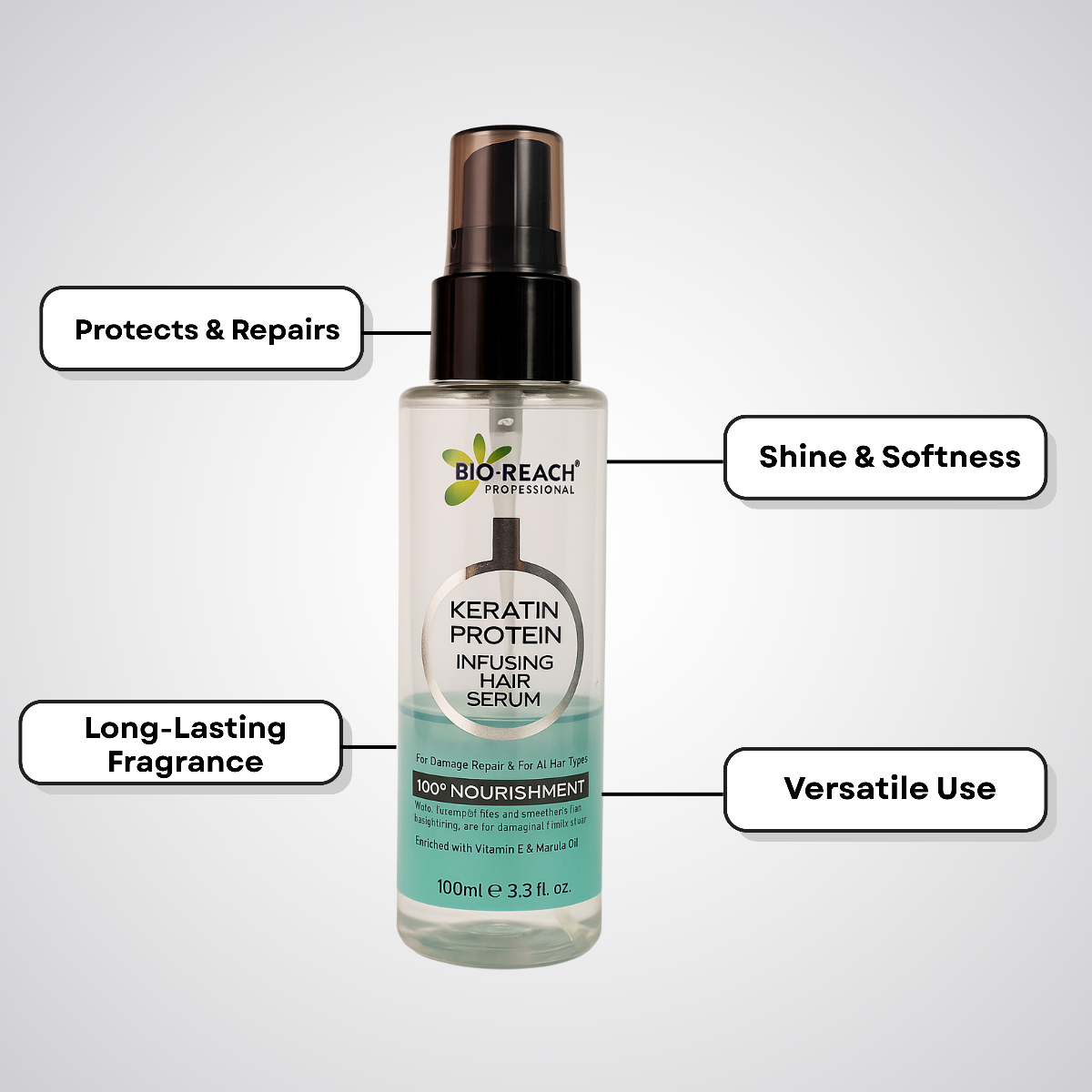 KERATIN PROTEIN HAIR SERUM