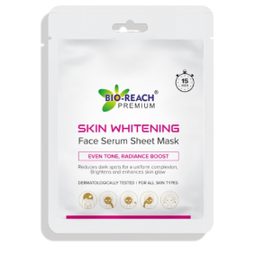 SKIN WHITENING FACE SERUM SHEET MASK