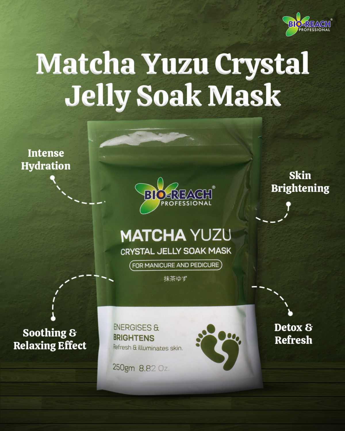 MATCHA YUZU  CRYSTAL JELLY SOAK