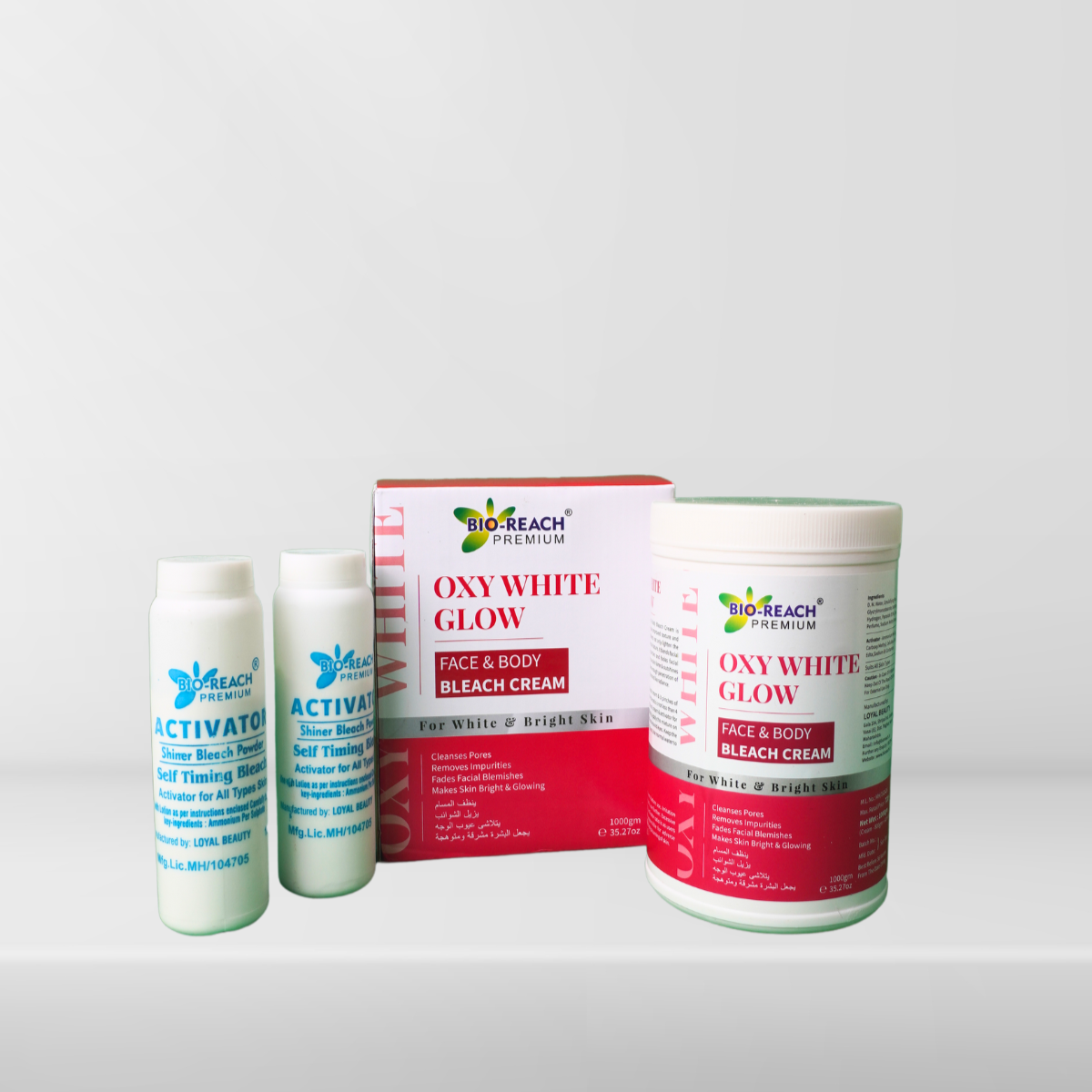 OXY WHITE GLOW CREAM BLEACH